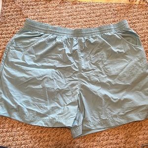 Columbia Sportswear light blue baggies